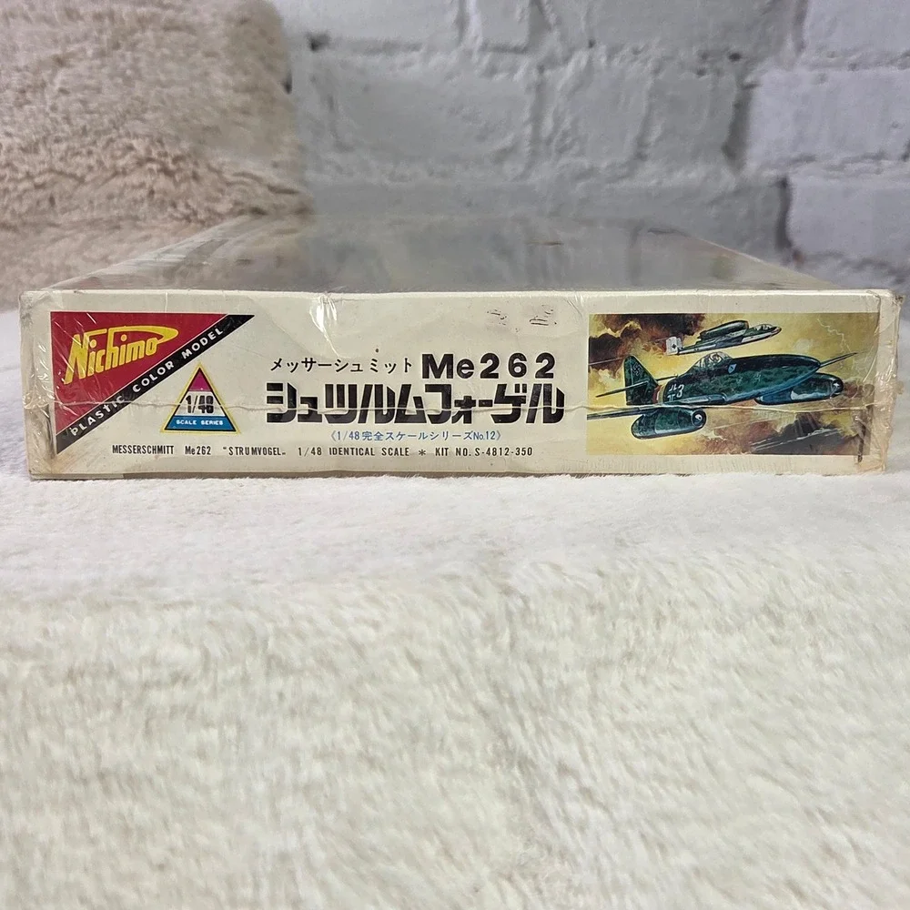 Nichimo 1:48 Scale Messerschmitt Me 262 Sturmvogel Plastic Model Kit Unassembled
